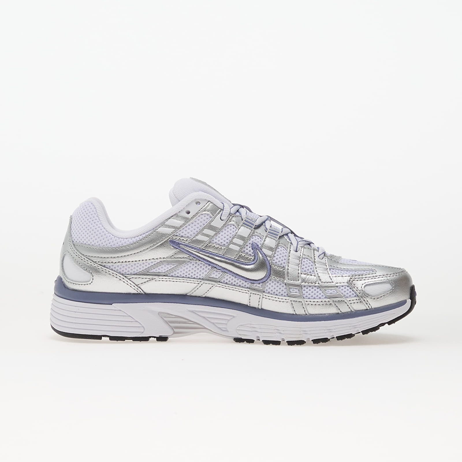 Women's sneakers and shoes Nike P-6000 Metallic Silver/ World Indigo-White-Black