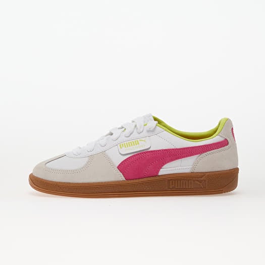 Puma Palermo Lth Puma White-Fluro Pink Pes