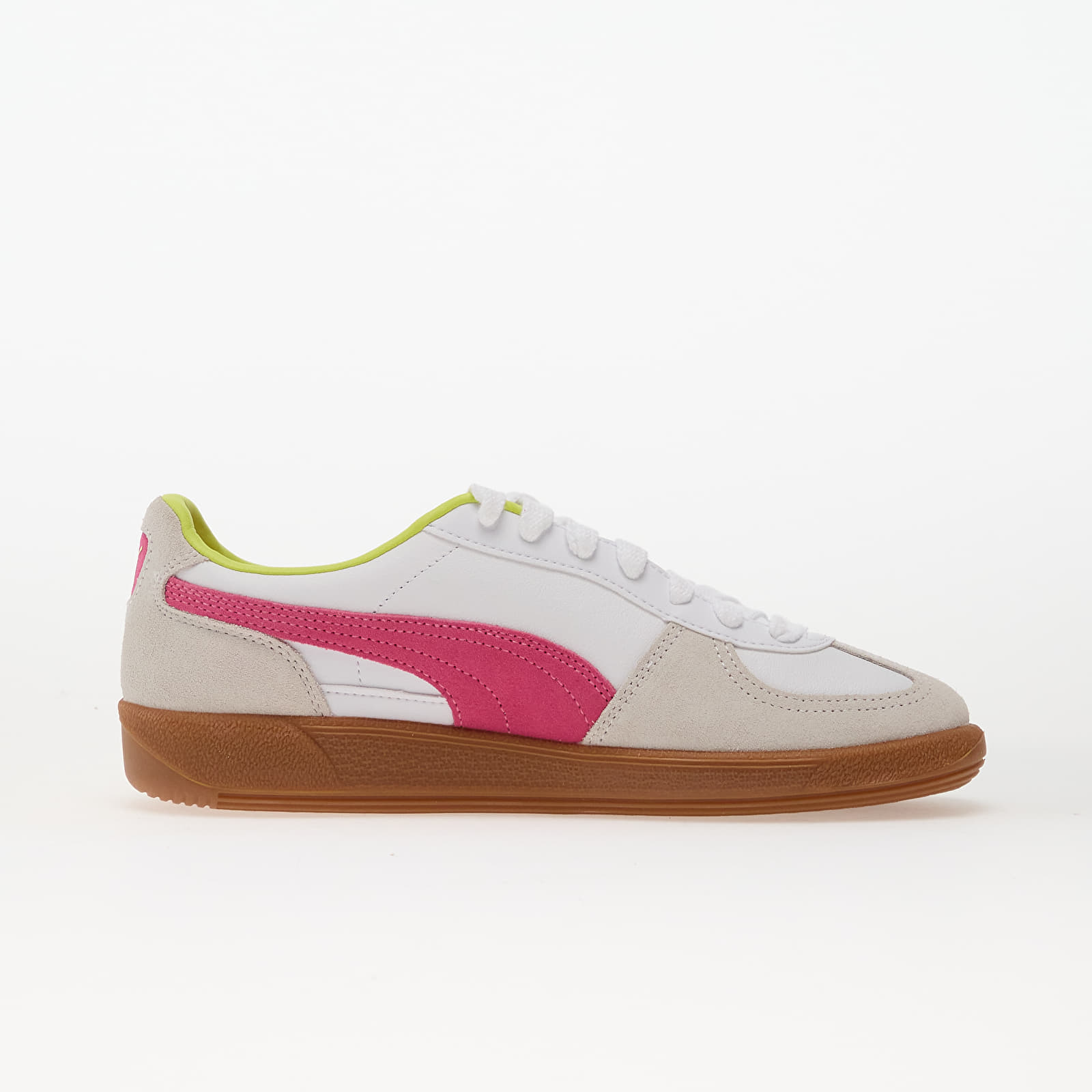 Sneakers og sko til mænd Puma Palermo Lth Puma White-Fluro Pink Pes