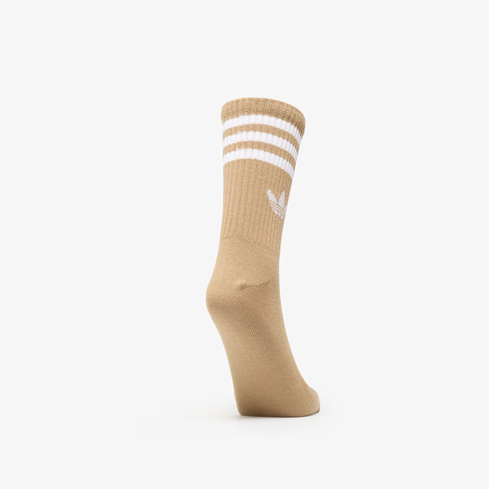 Men's socks adidas 3-Stripes Crew Socks 3-Pack Maroon/ Aurora Ivy/ Cardboard