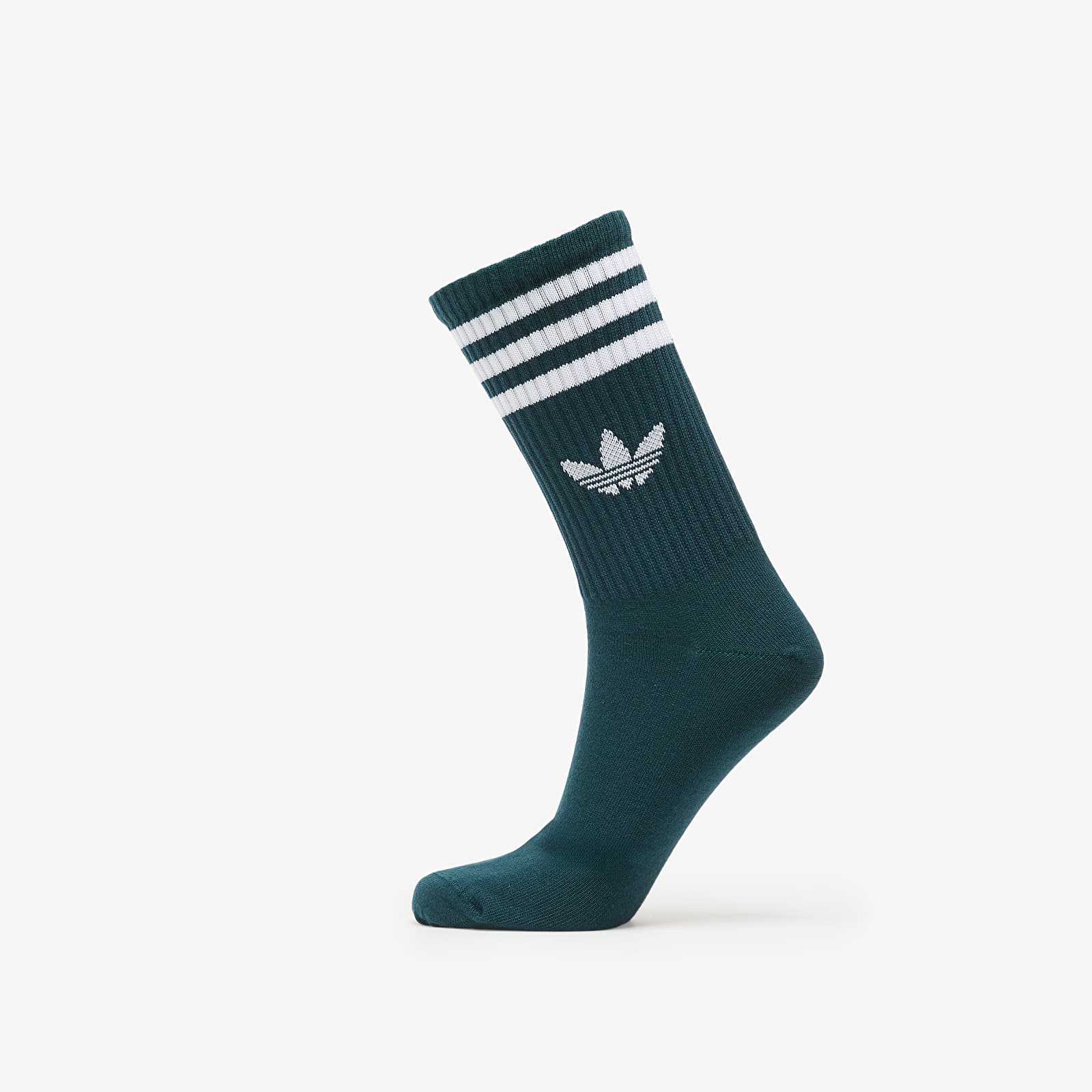 Men's socks adidas 3-Stripes Crew Socks 3-Pack Maroon/ Aurora Ivy/ Cardboard