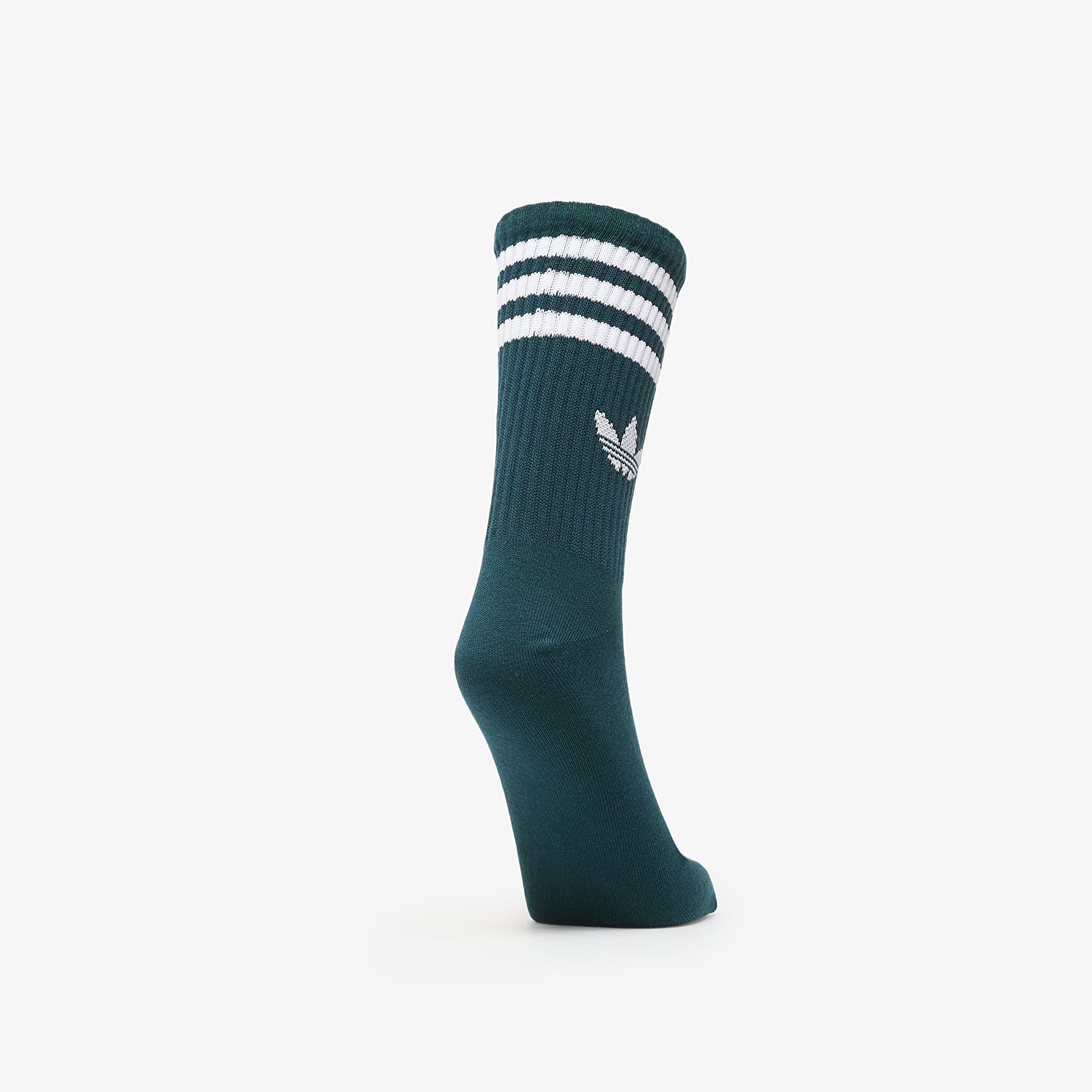 Men's socks adidas 3-Stripes Crew Socks 3-Pack Maroon/ Aurora Ivy/ Cardboard