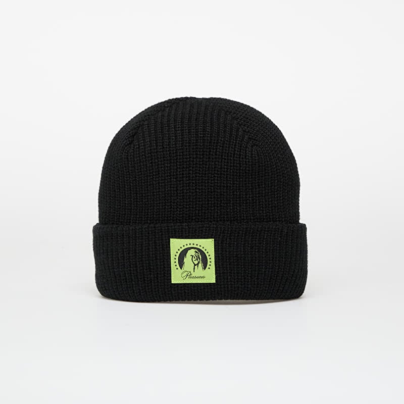 Шапка PLEASURES Critic Beanie Black