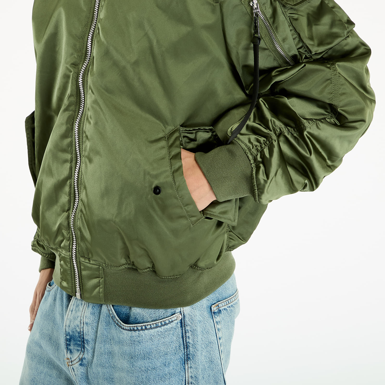 Kurtki męskie Alpha Industries MA-1 UV Sage/ Green