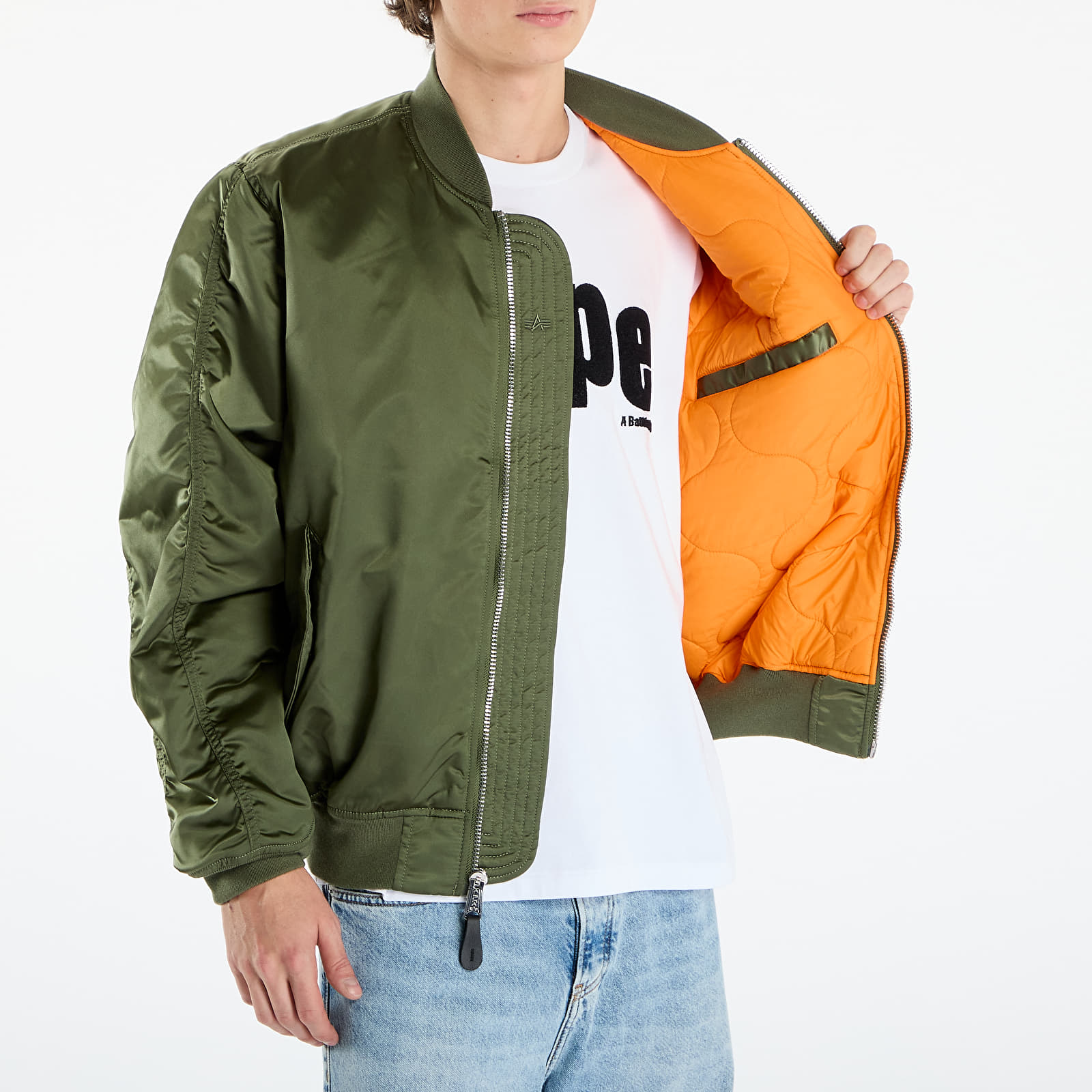 Kurtki męskie Alpha Industries MA-1 UV Sage/ Green