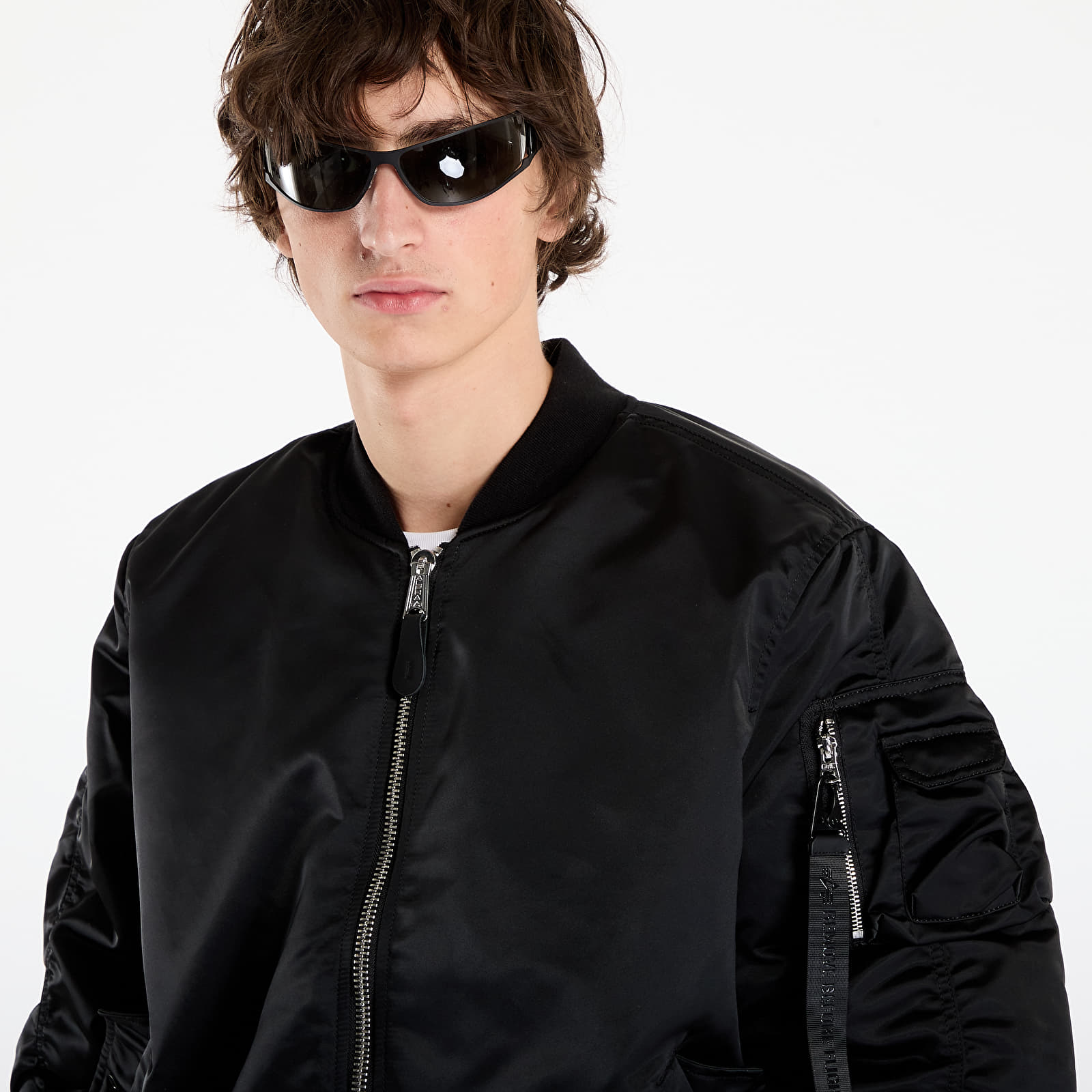 Kurtki męskie Alpha Industries MA-1 UV Black
