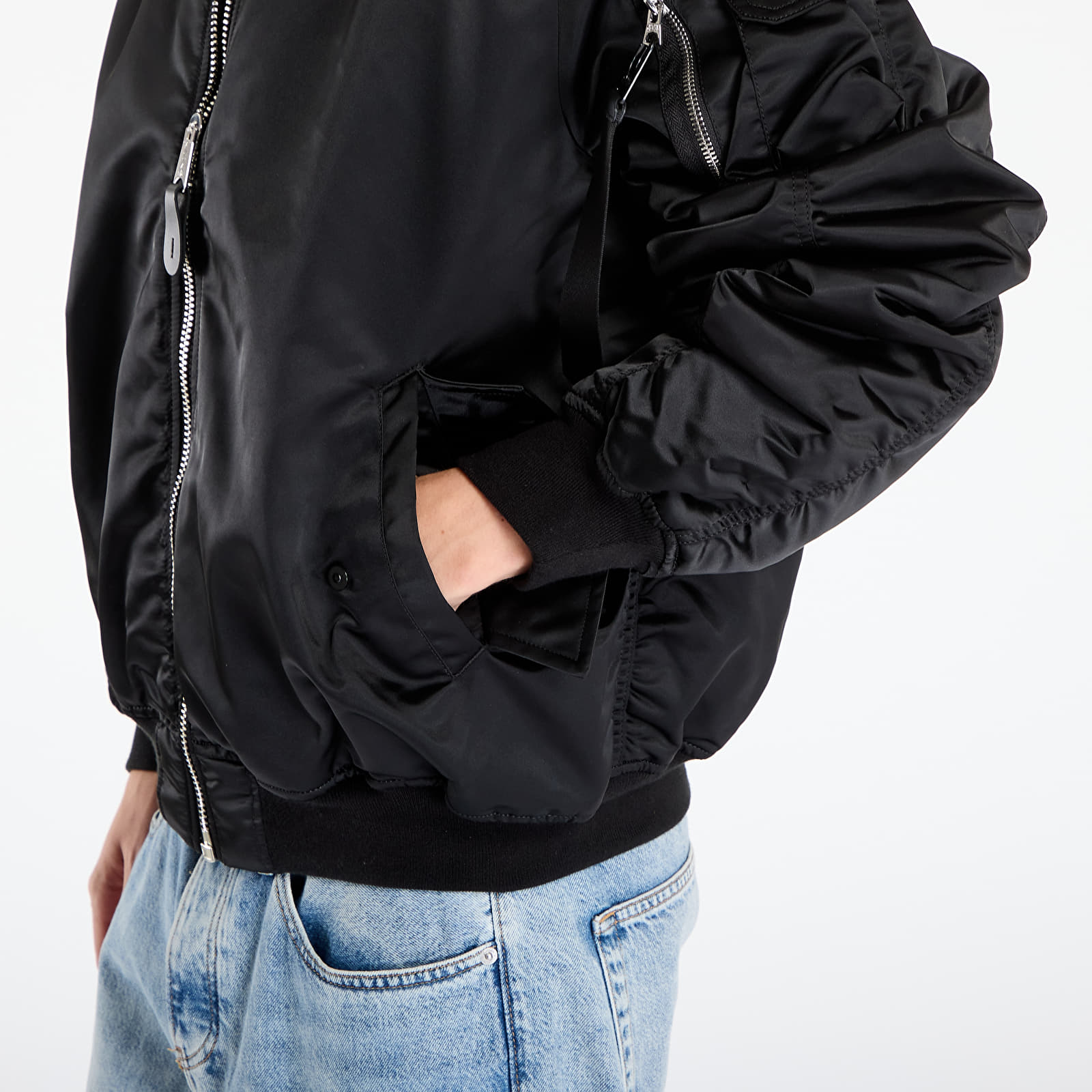 Kurtki męskie Alpha Industries MA-1 UV Black