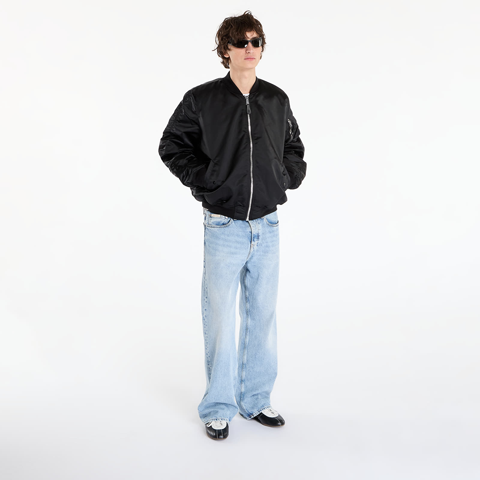 Kurtki męskie Alpha Industries MA-1 UV Black