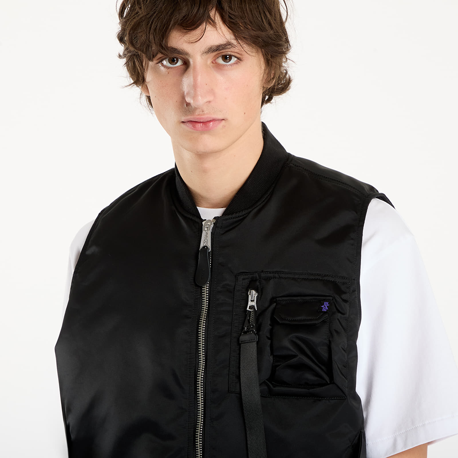 Vesty Alpha Industries MA-1 Base Vest Black