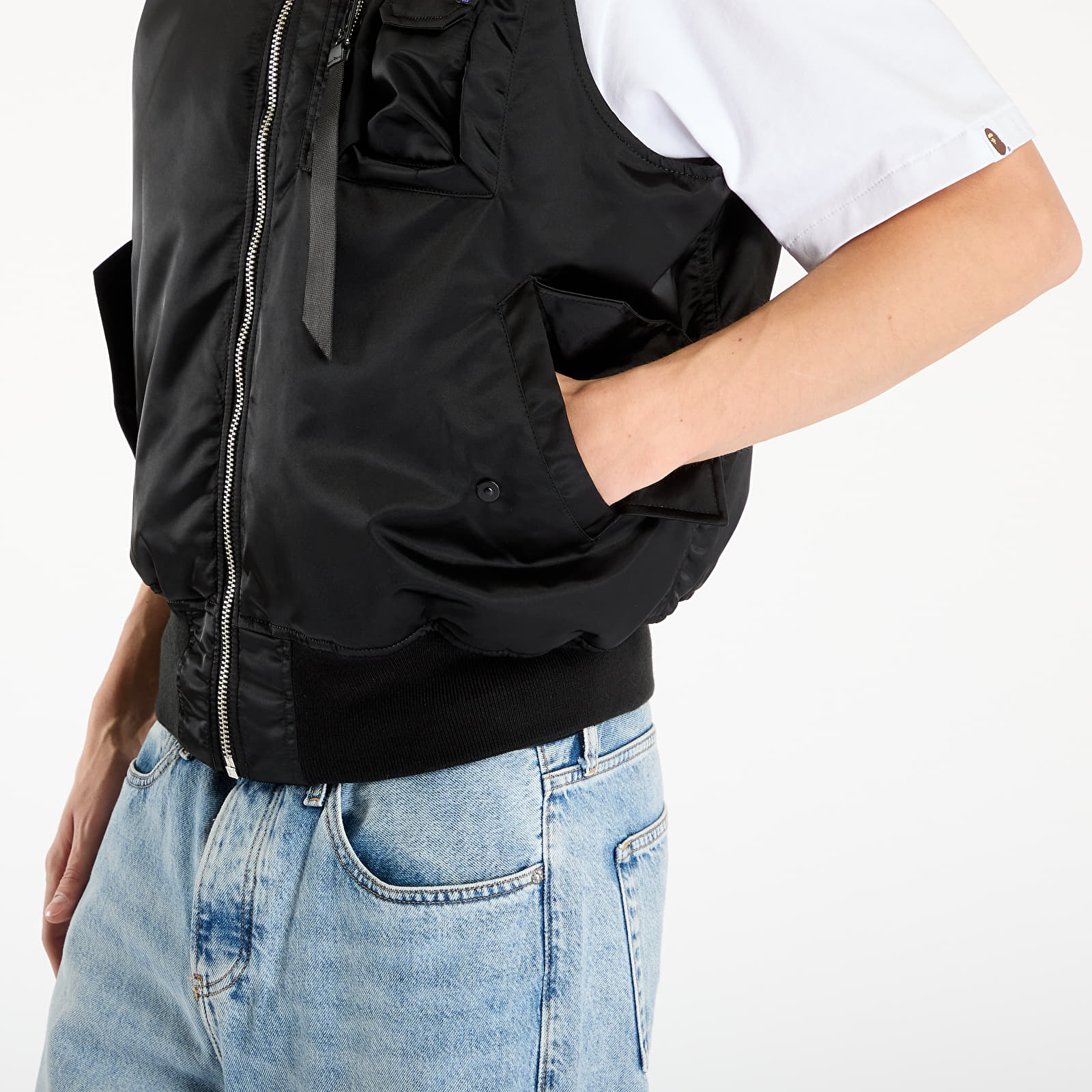 Vesty Alpha Industries MA-1 Base Vest Black