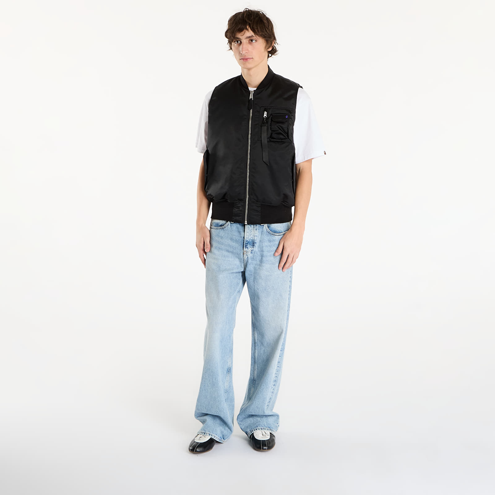 Vesty Alpha Industries MA-1 Base Vest Black