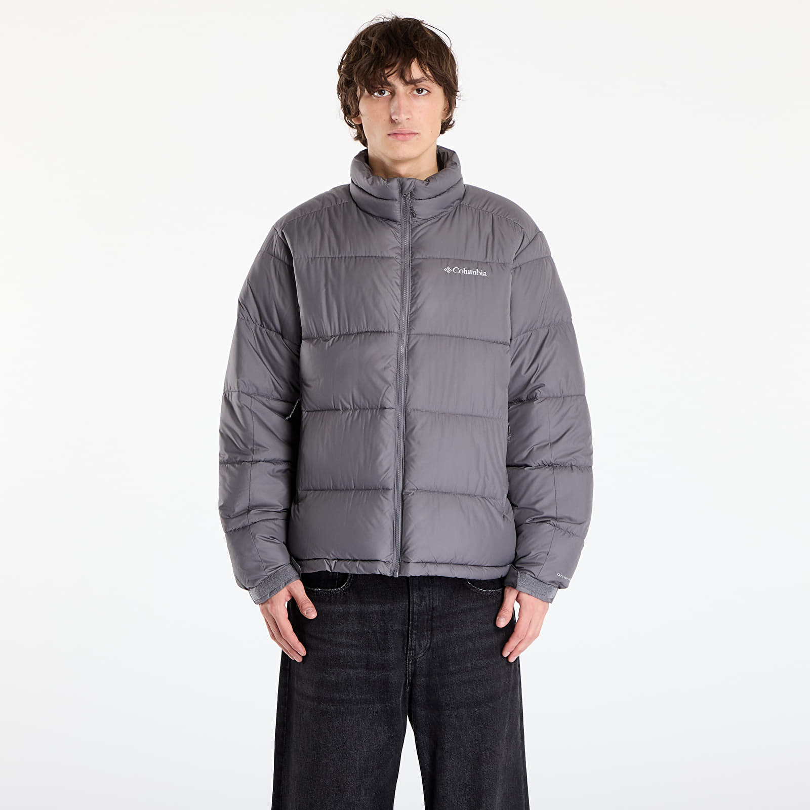 Pánské bundy Columbia Pike Lake™ II Jacket City Grey