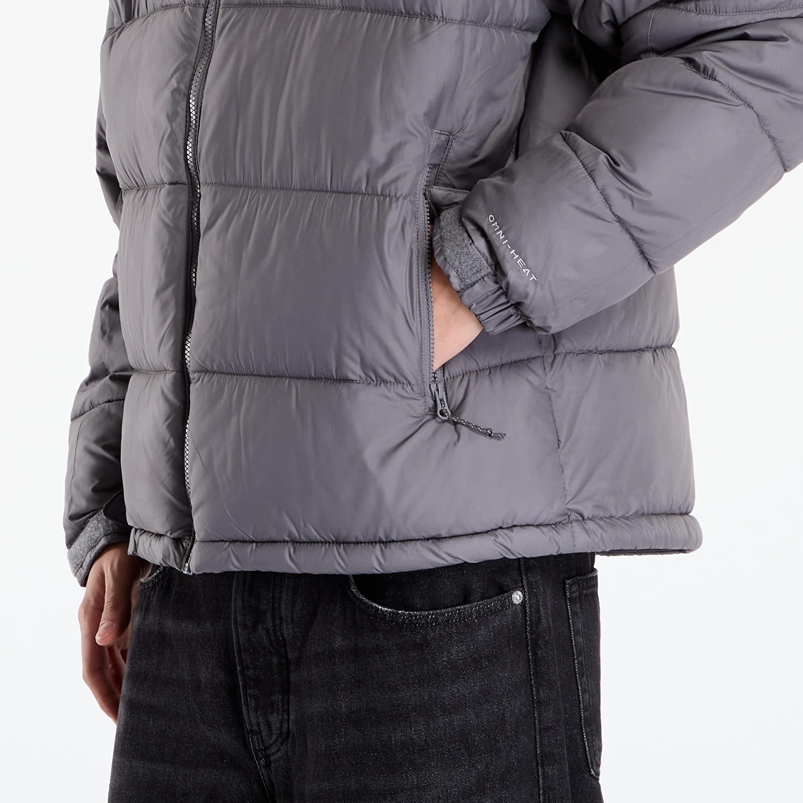 Pánské bundy Columbia Pike Lake™ II Jacket City Grey