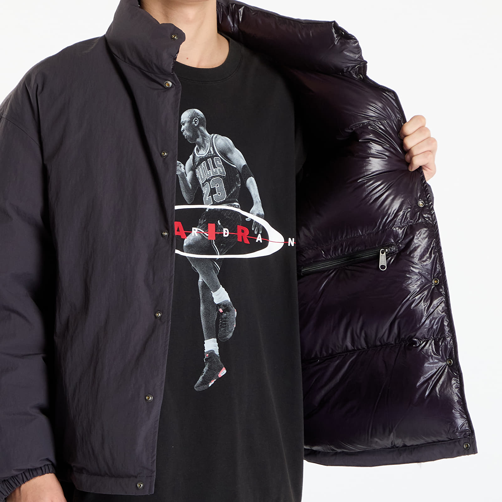 Jakas The North Face Redbox Down Jacket Obsidian