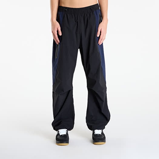 Nike Tech Men's Dri-FIT Woven Color-Block Oversized Pants Black/ Obsidian/ Black