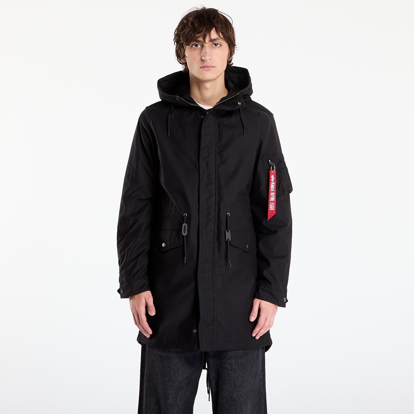 Jacket Alpha Industries Studio M-51 Fishtail Backprint (2in1) Black XL