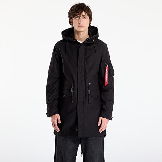 Kurtka Alpha Industries Studio M-51 Fishtail Backprint (2in1) Black