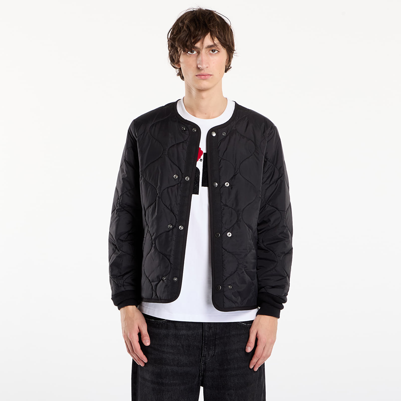 Miesten takit Alpha Industries Studio M-51 Fishtail Backprint (2in1) Black