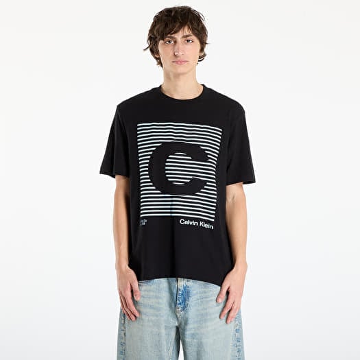 T-shirt Calvin Klein Jeans Ss 20S Io Ck Speaker Graphic Tee Black