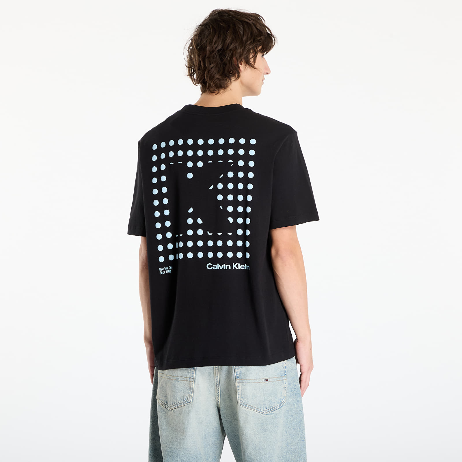 Magliette da uomo Calvin Klein Jeans Ss 20S Io Ck Speaker Graphic Tee Black