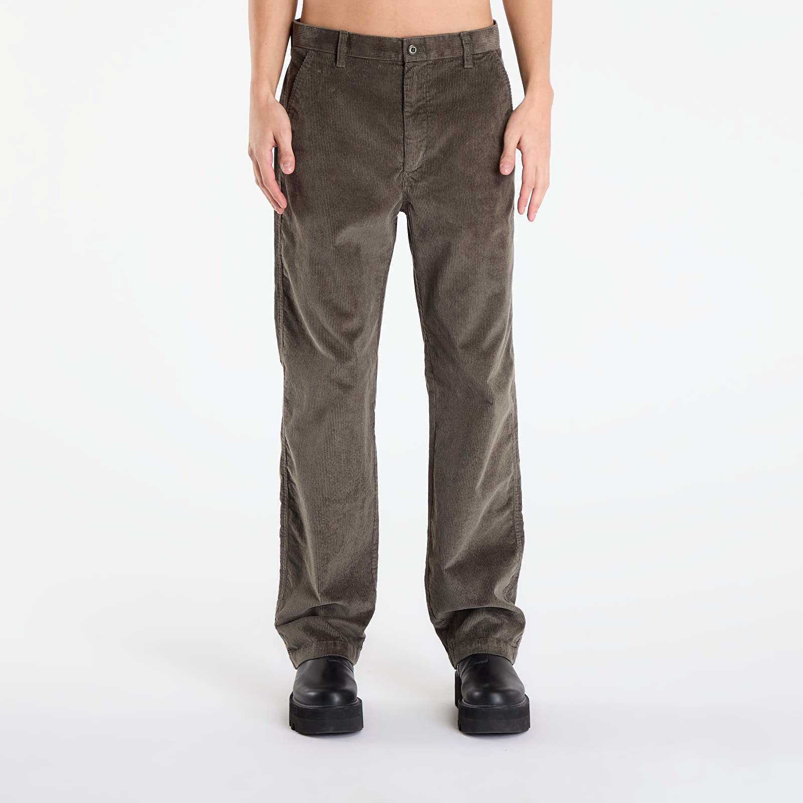 Meeste pĂĽksid Calvin Klein Jeans 90S Straight Corduroy Pants Grey