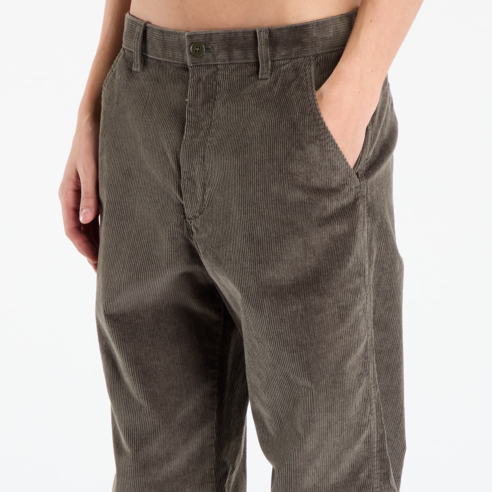 Meeste pĂĽksid Calvin Klein Jeans 90S Straight Corduroy Pants Grey