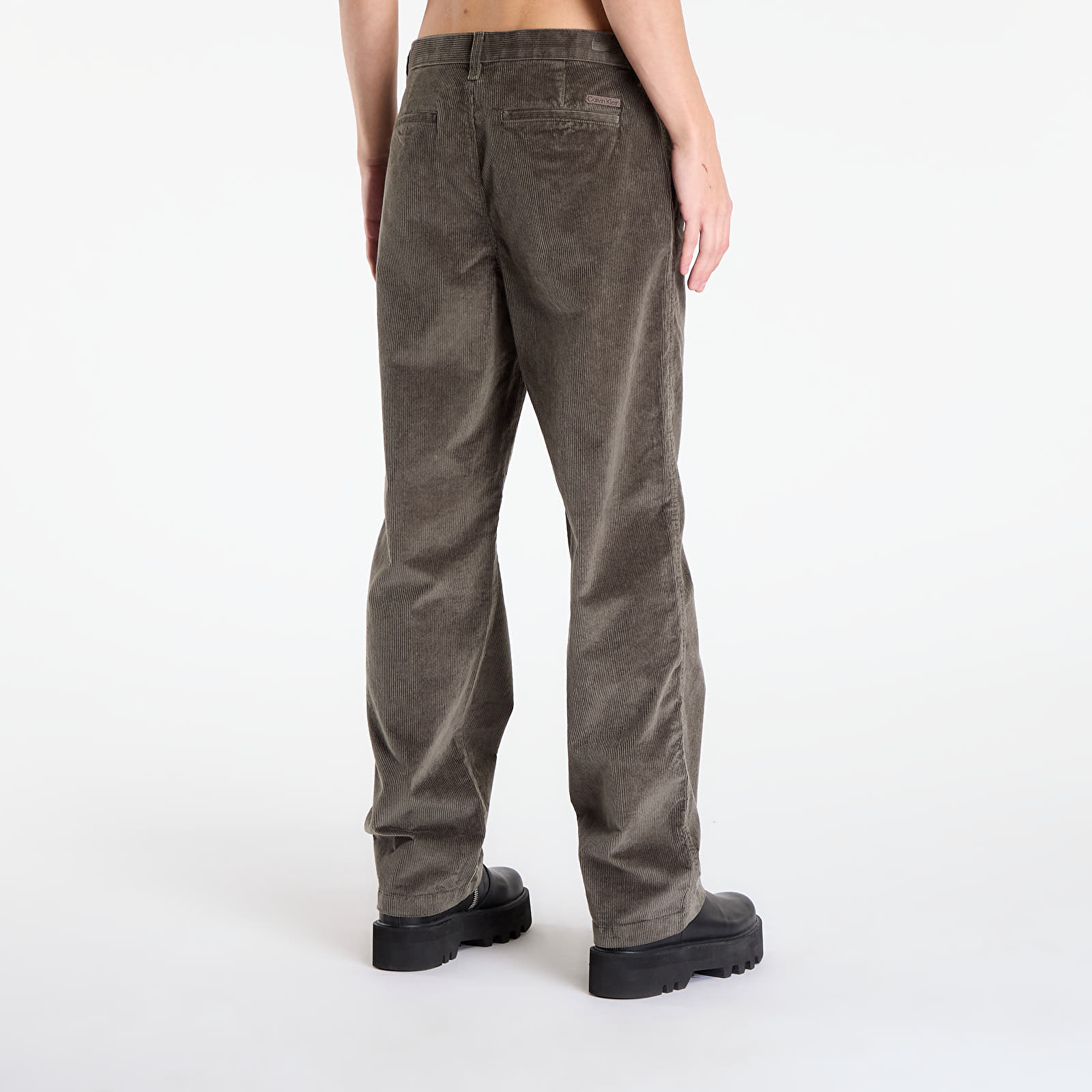 Meeste pĂĽksid Calvin Klein Jeans 90S Straight Corduroy Pants Grey