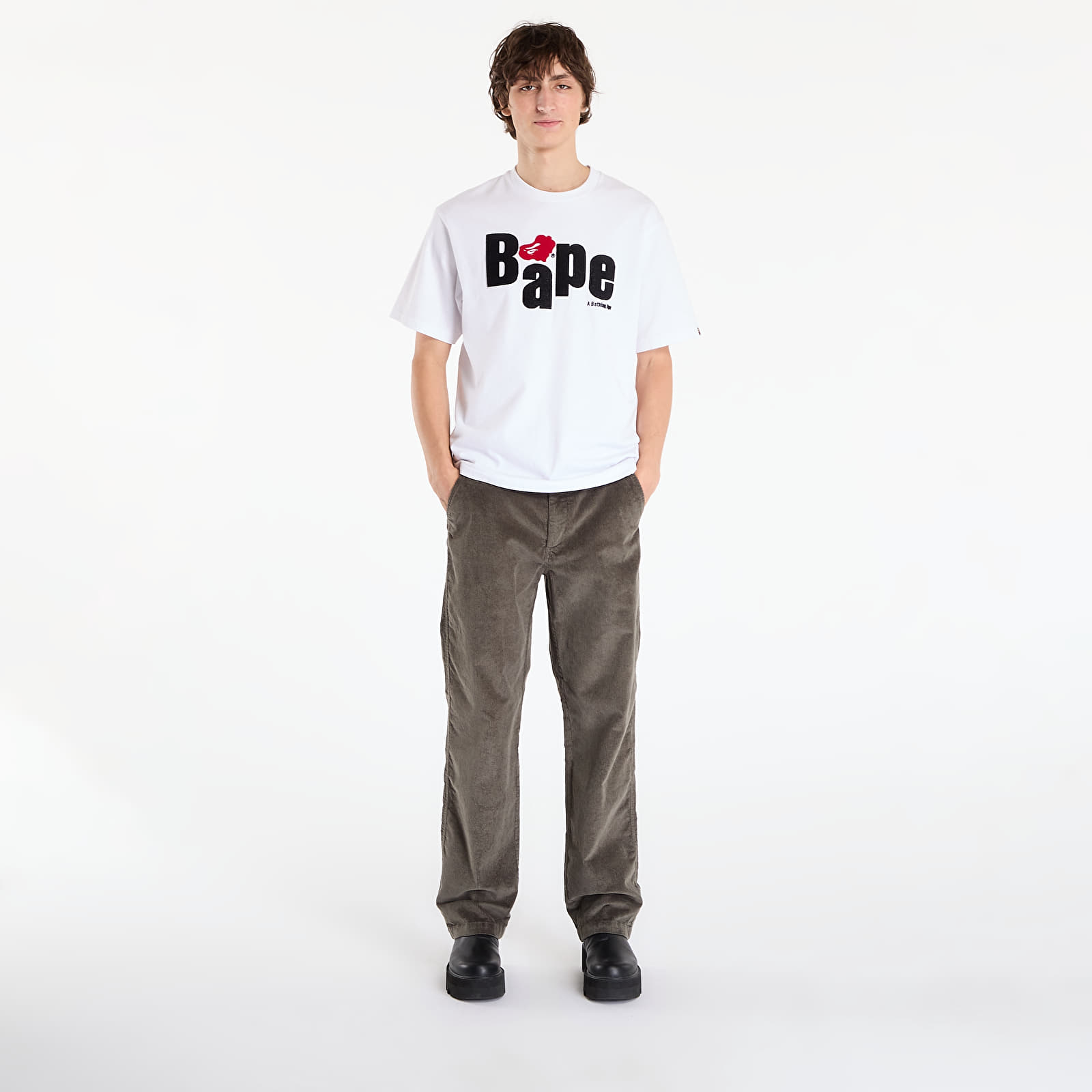 Meeste pĂĽksid Calvin Klein Jeans 90S Straight Corduroy Pants Grey
