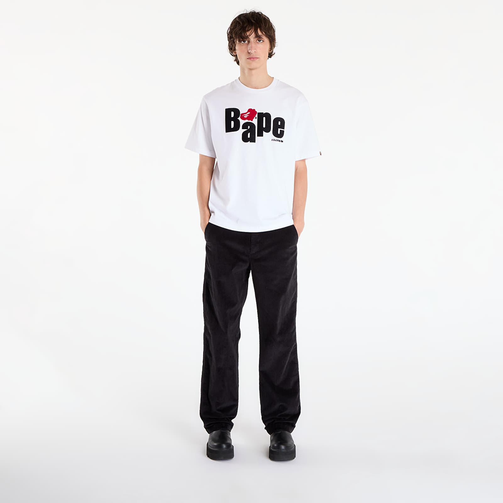 Meeste pĂĽksid Calvin Klein Jeans 90S Straight Corduroy Pants Black