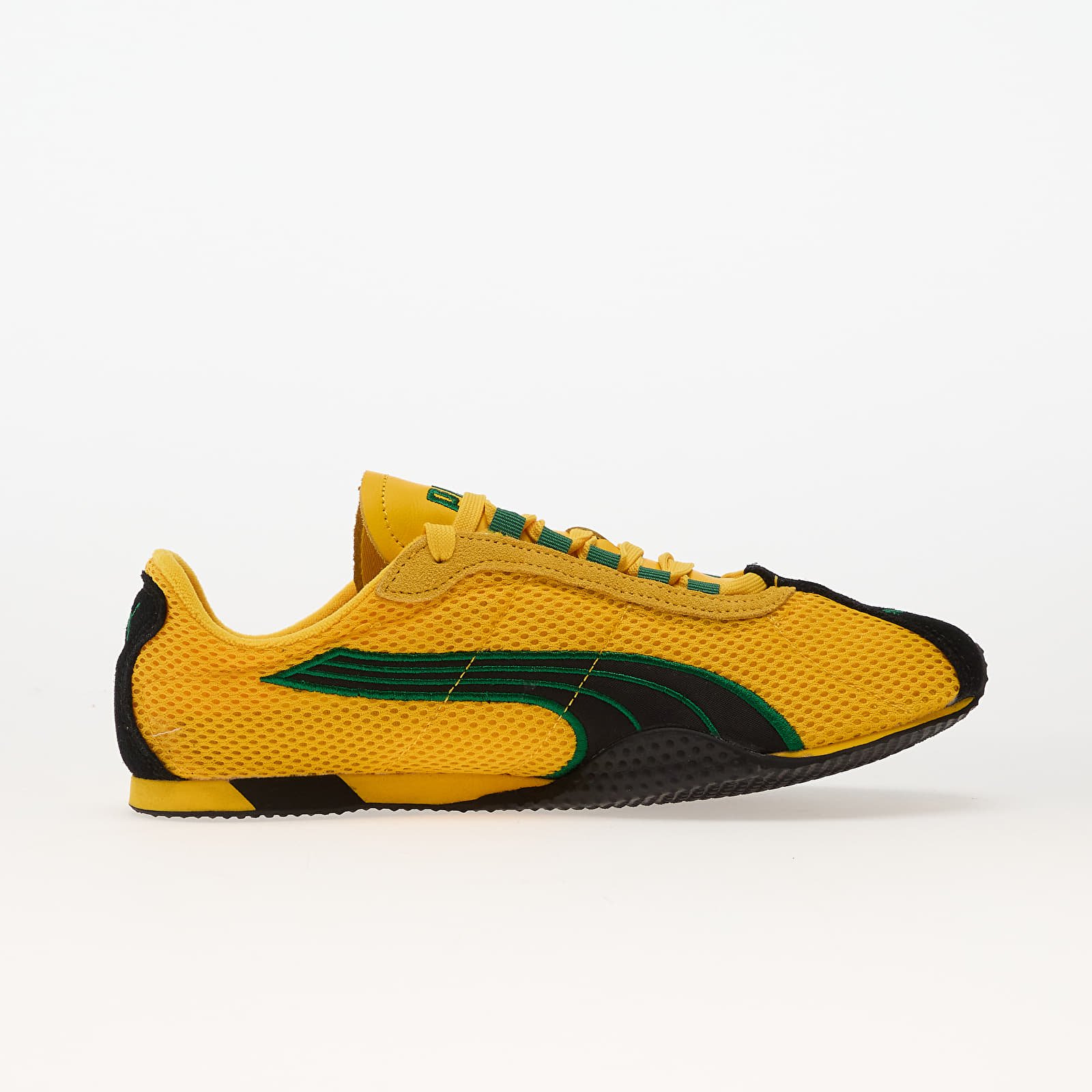 Men's sneakers and shoes Puma H-Street Yellow Sizzle-Archive Green