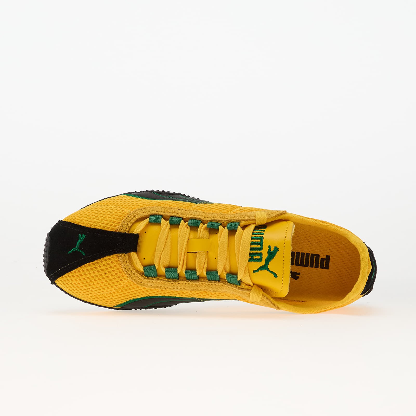 Men's sneakers and shoes Puma H-Street Yellow Sizzle-Archive Green