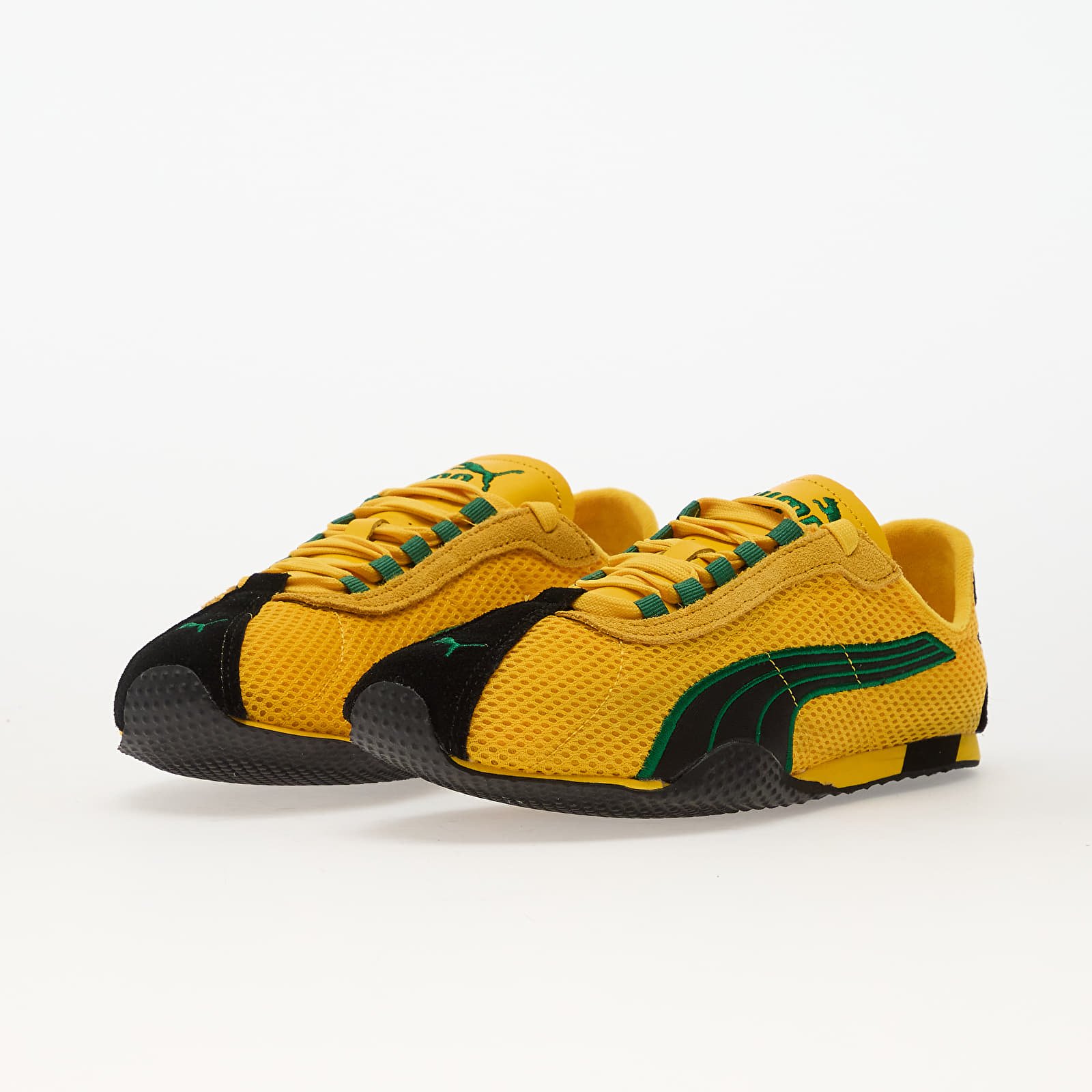 Men's sneakers and shoes Puma H-Street Yellow Sizzle-Archive Green