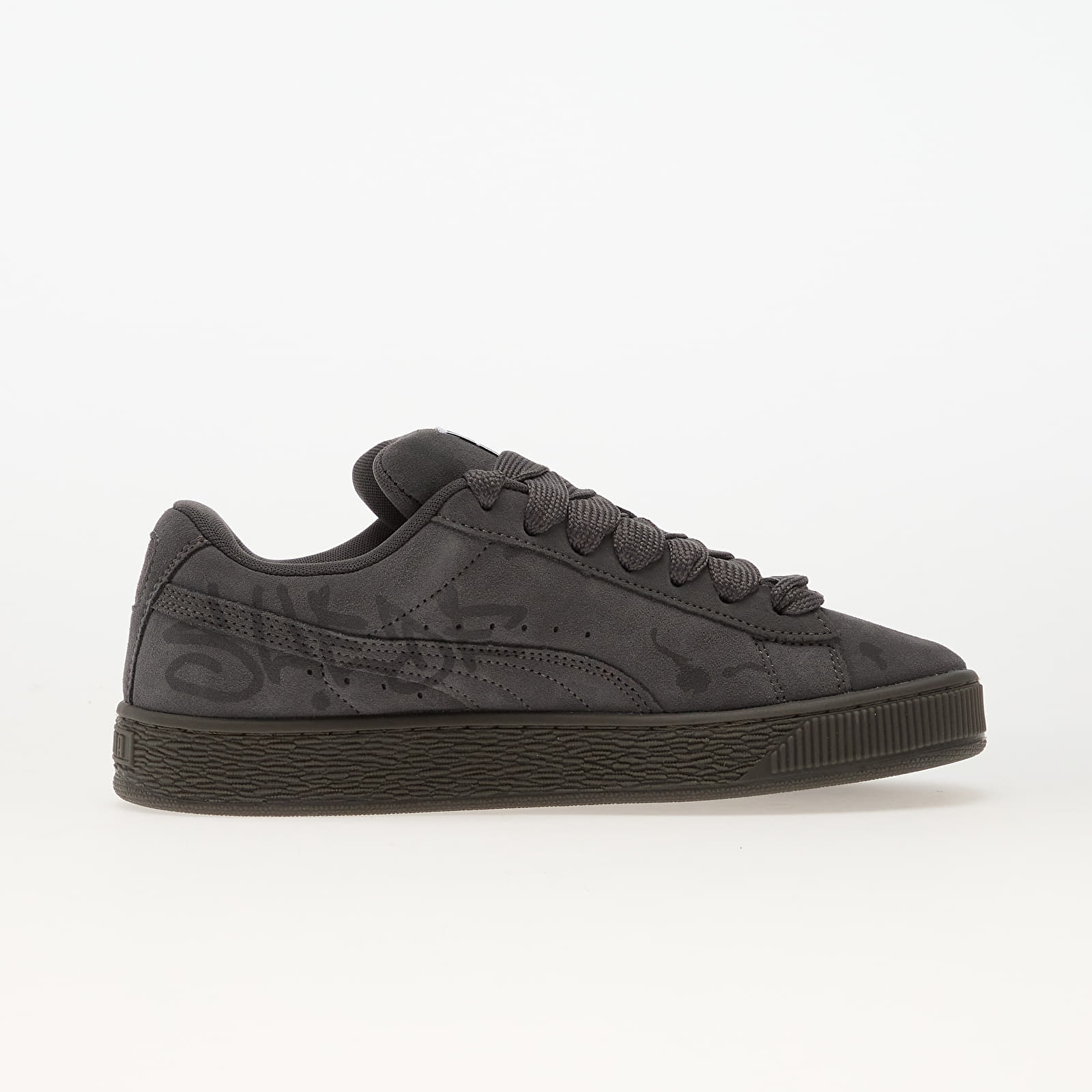 Moški čevlji Puma Suede XL Splatters Dusky Gray-Gum