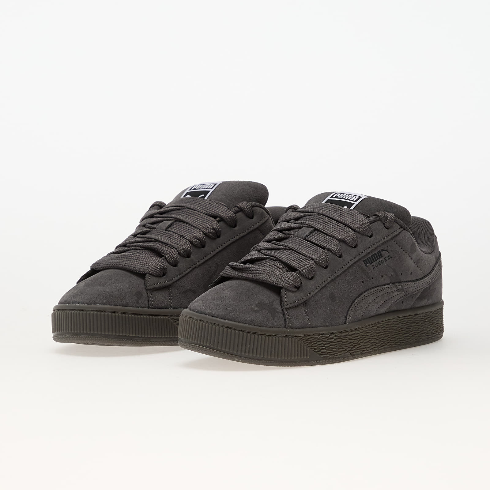 Moški čevlji Puma Suede XL Splatters Dusky Gray-Gum