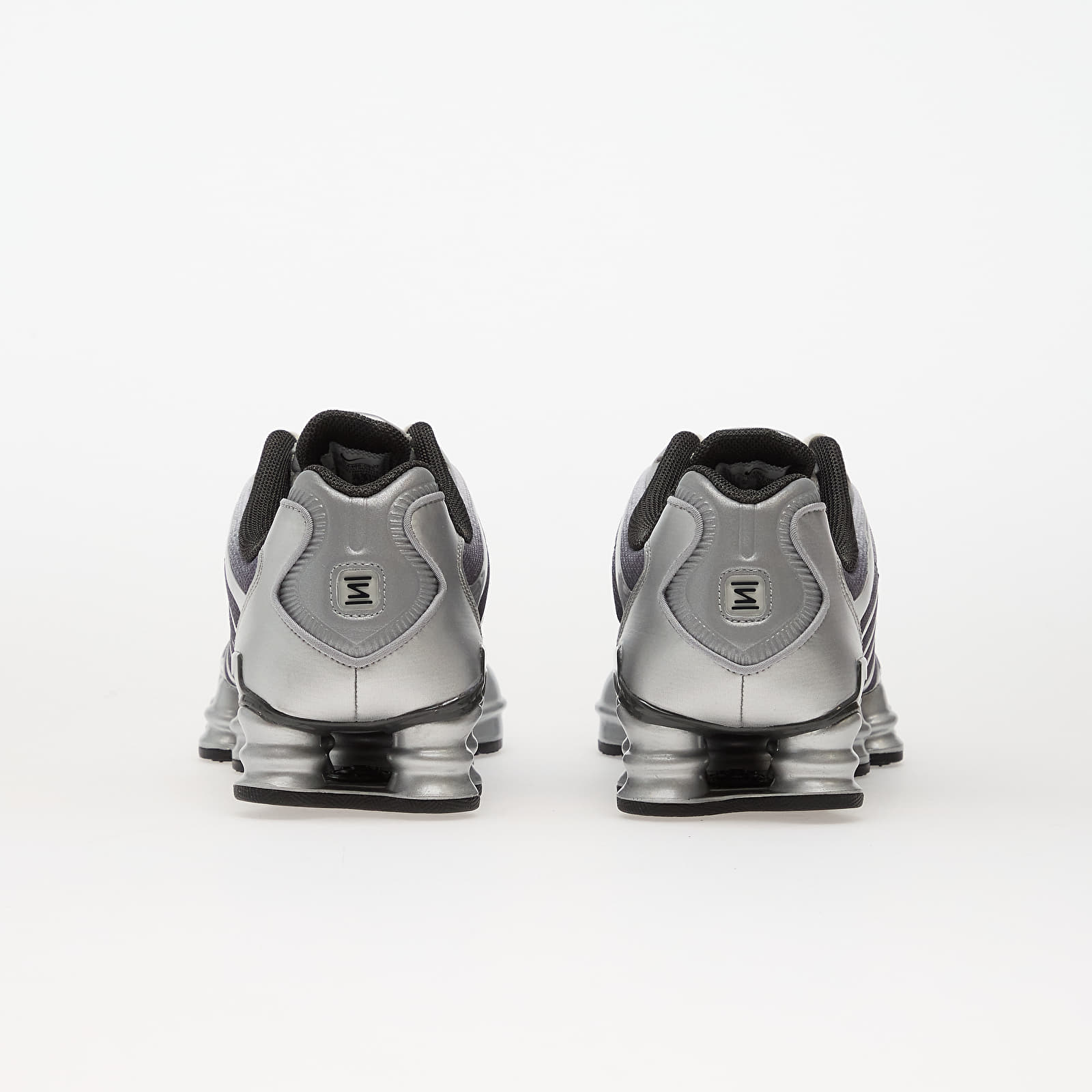 Vīriešu čības un apavi Nike Shox Tl Print Metallic Silver/ Summit White-Wolf Grey