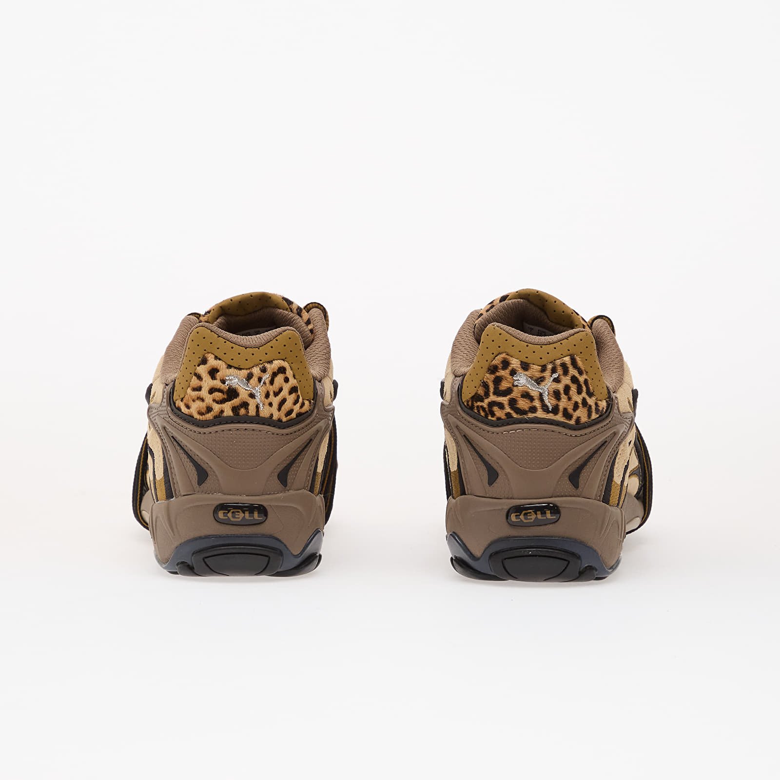 Men's sneakers and shoes Puma x A$AP ROCKY Inhale Leopard Toasted Almond-Puma Black
