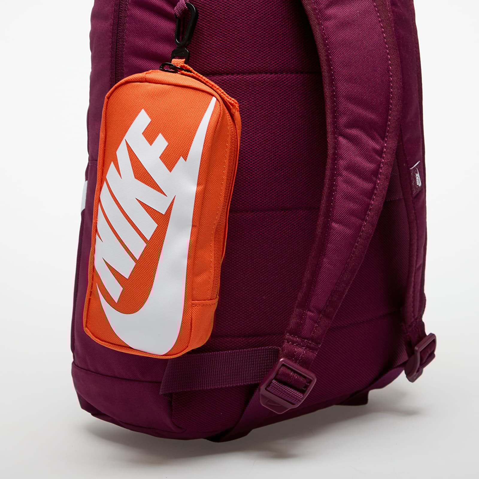 Men's backpacks Nike Elemental Big Kids' Backpack (20L) Bordeaux/ Orange/ White