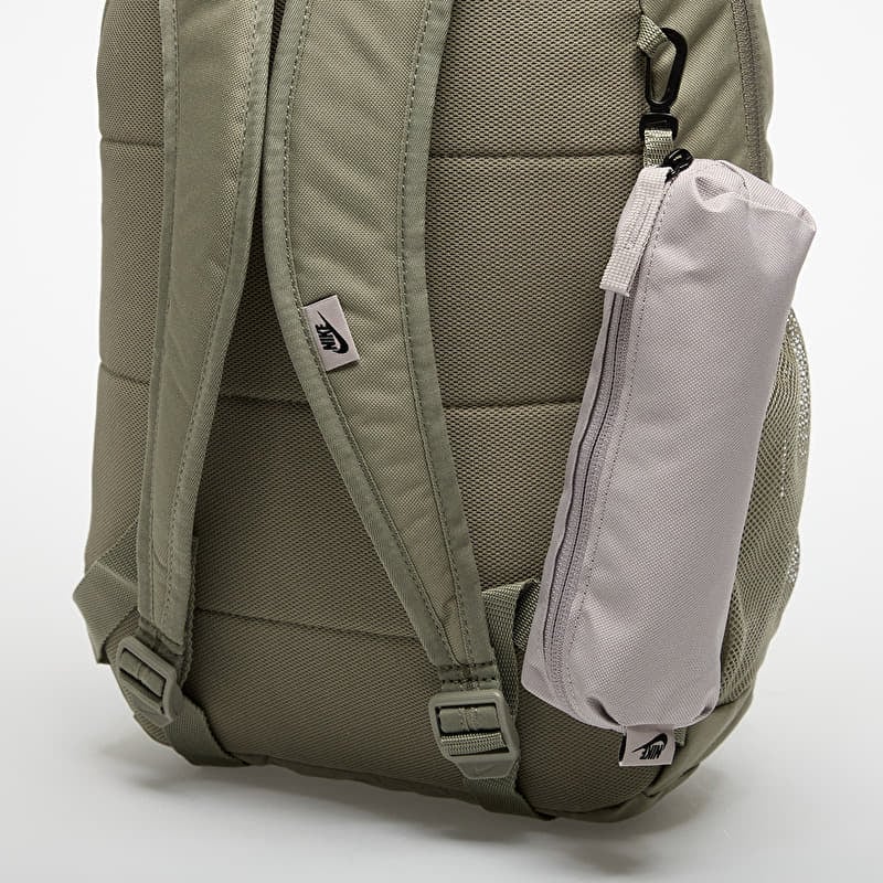 nike backpacks grey Academy Team Backpack A side pocket with hook Nike Elemental Kids' Backpack (20L)