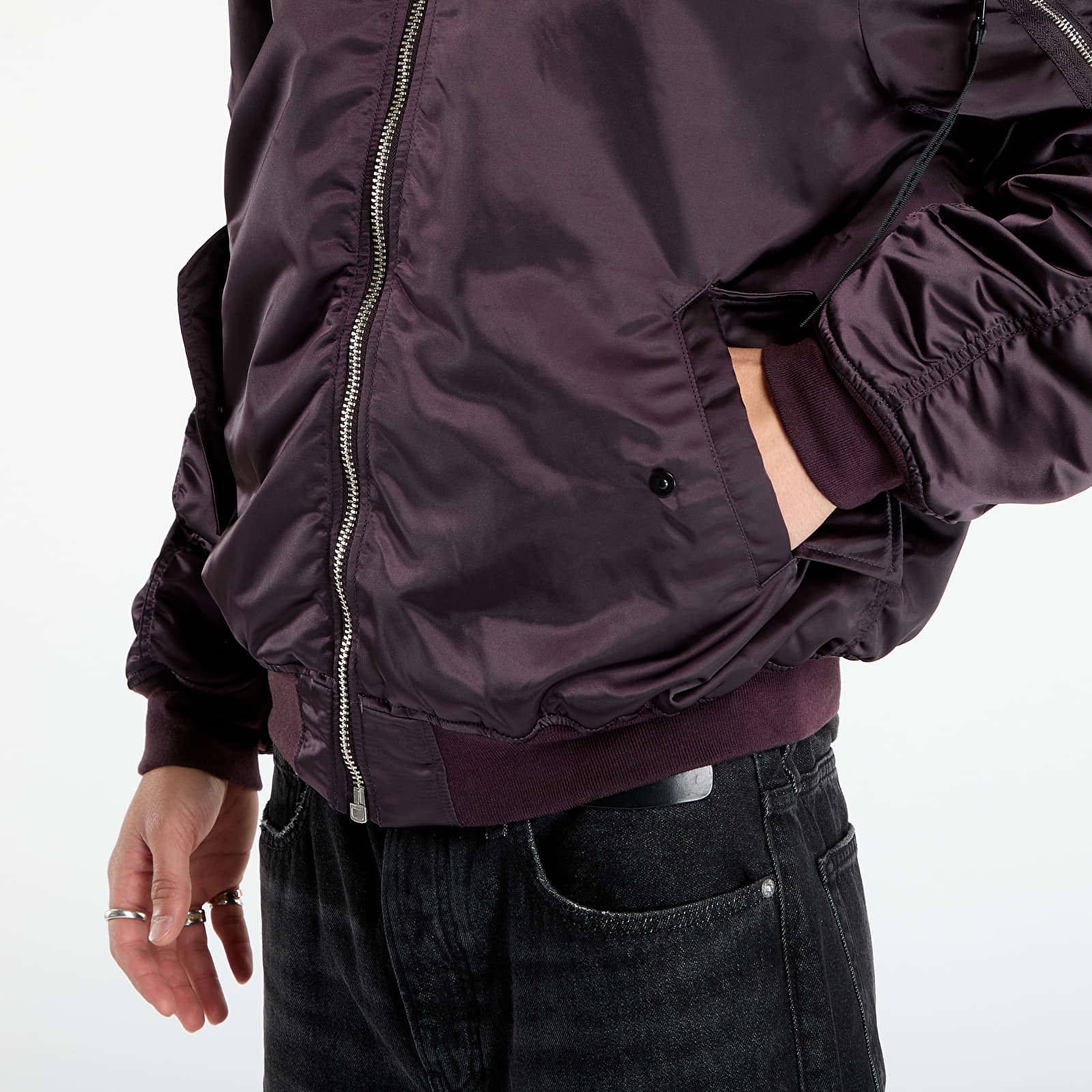 Men's jackets Alpha Industries MA-1 UV Plum