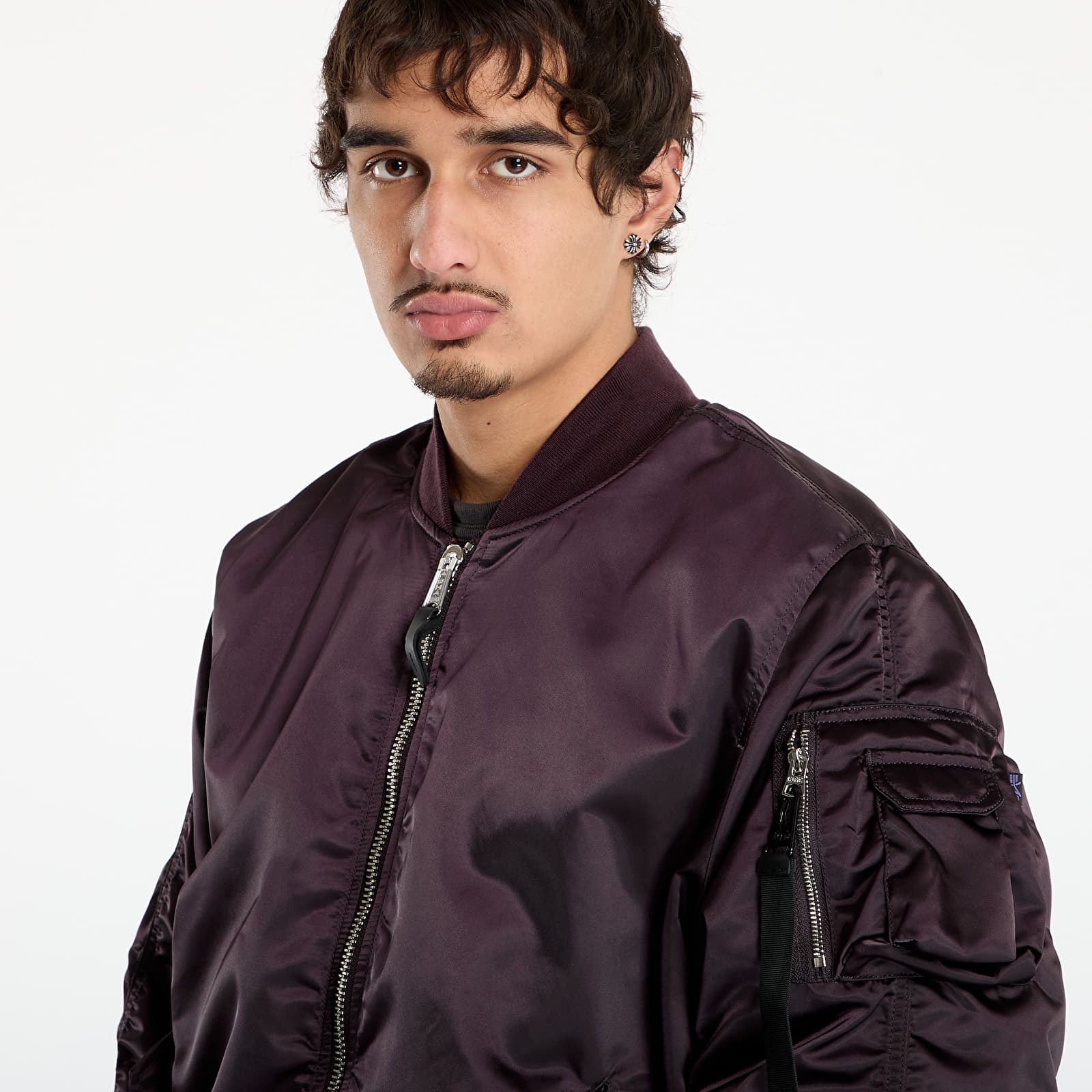 Men's jackets Alpha Industries MA-1 UV Plum