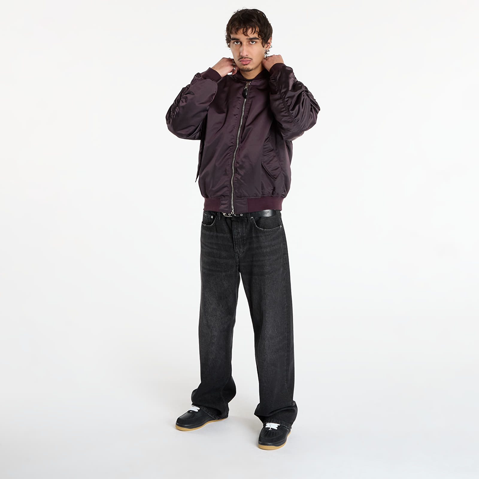 Men's jackets Alpha Industries MA-1 UV Plum