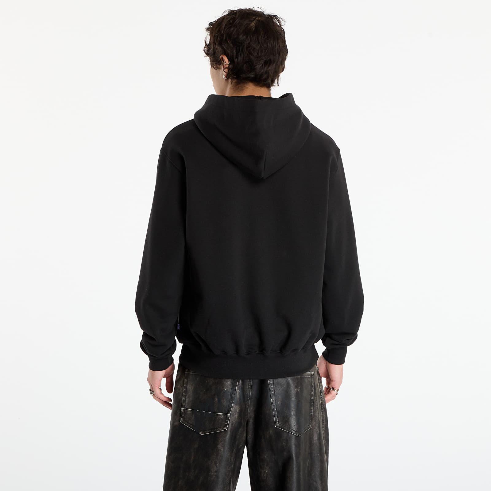 Miesten collegepaidat Alpha Industries Base Hoodie Black