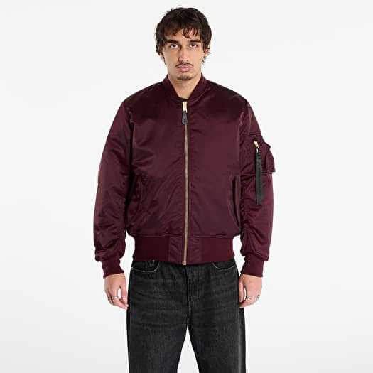 Kurtka Alpha Industries MA-1 Base Flight Jacket Dark Cherry