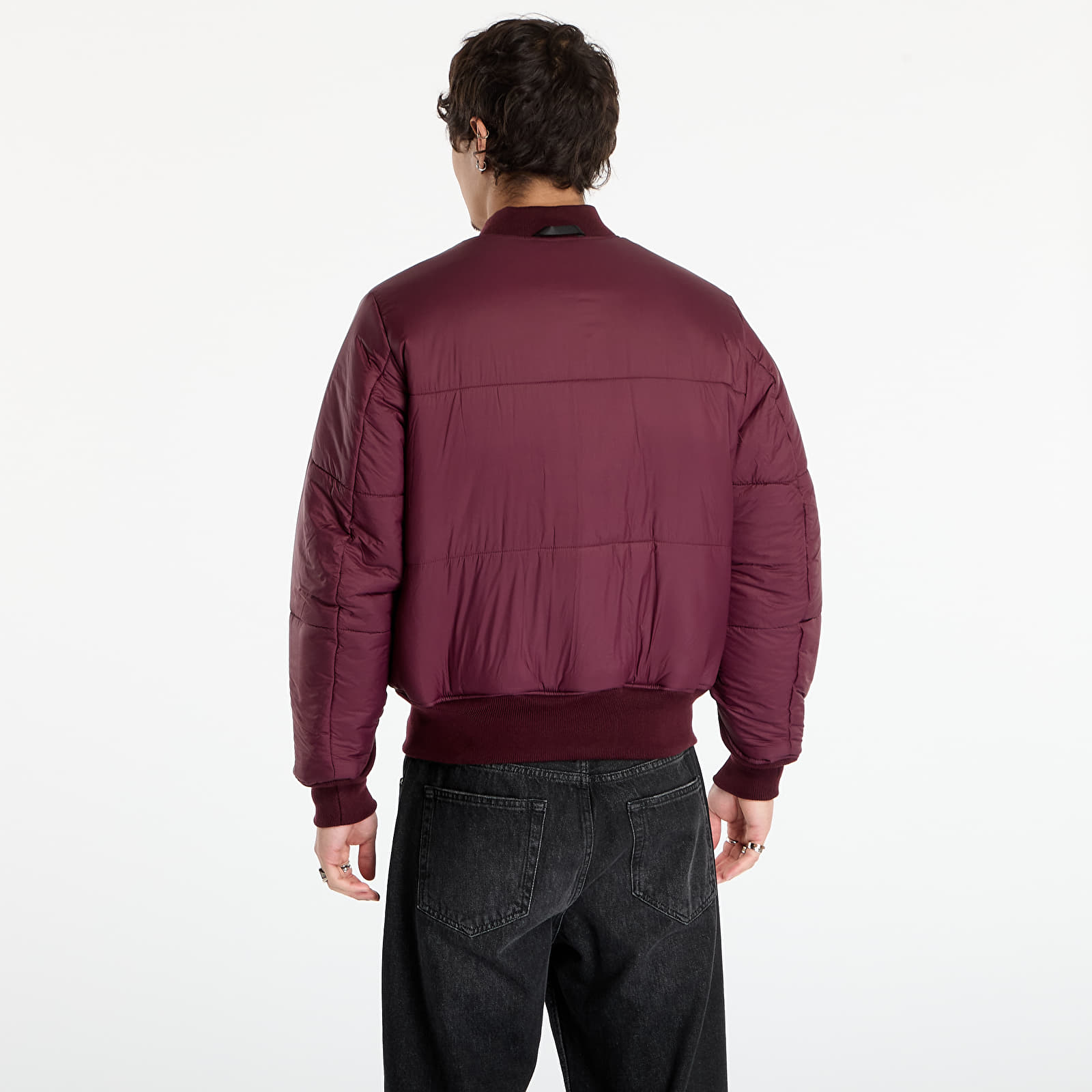 Miesten takit Alpha Industries MA-1 Base Flight Jacket Dark Cherry