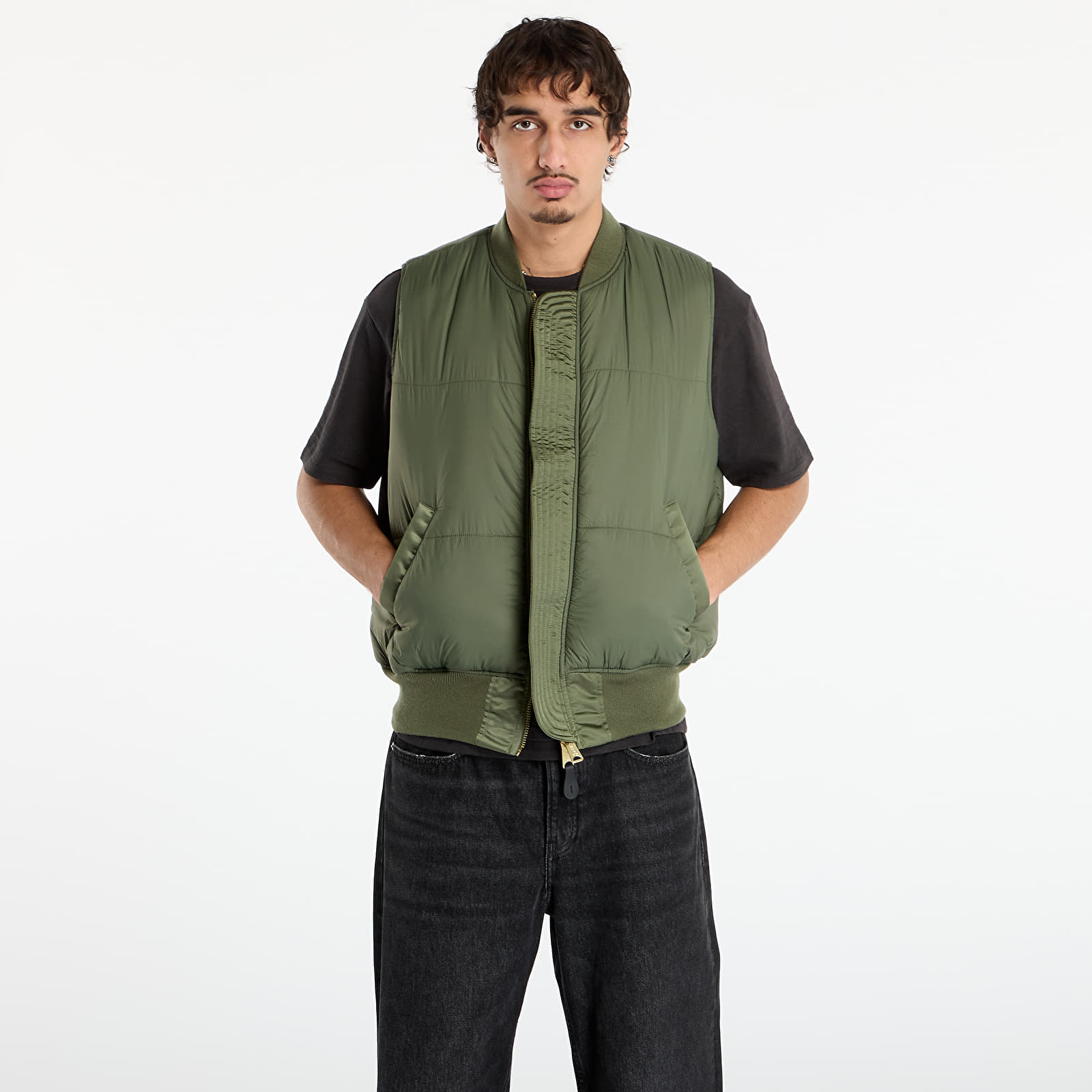 Gilet uomo Alpha Industries MA-1 Base Vest Sage/ Green