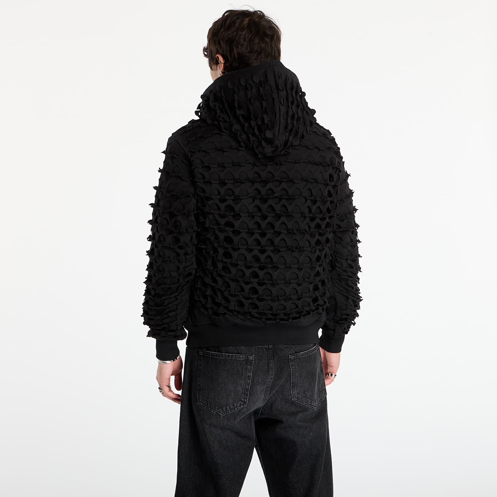 Miesten collegepaidat Alpha Industries ULCANS Hoodie Black