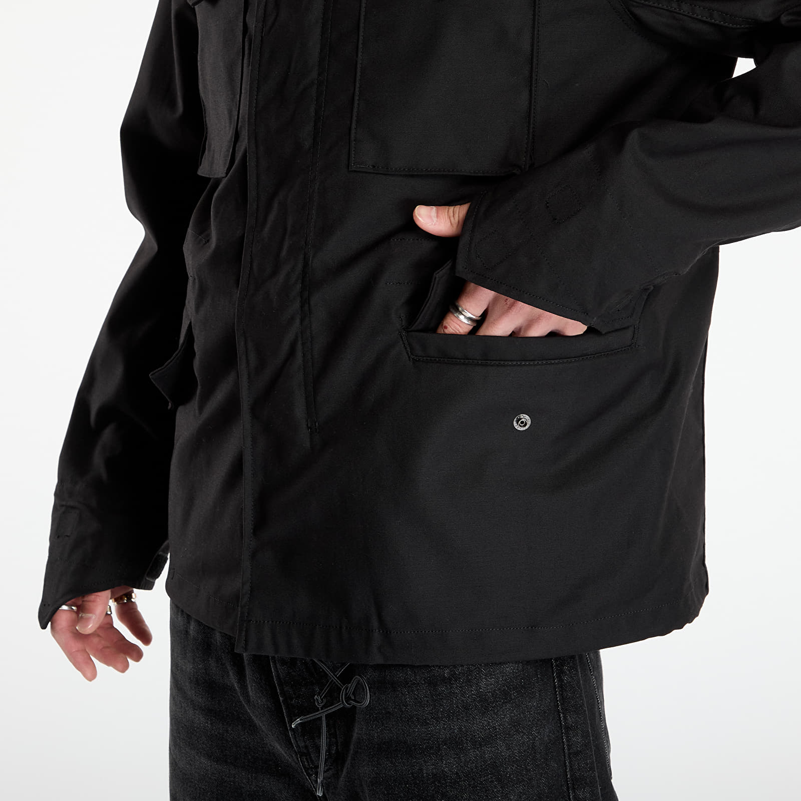 Miesten takit Alpha Industries Studio M-65 Black
