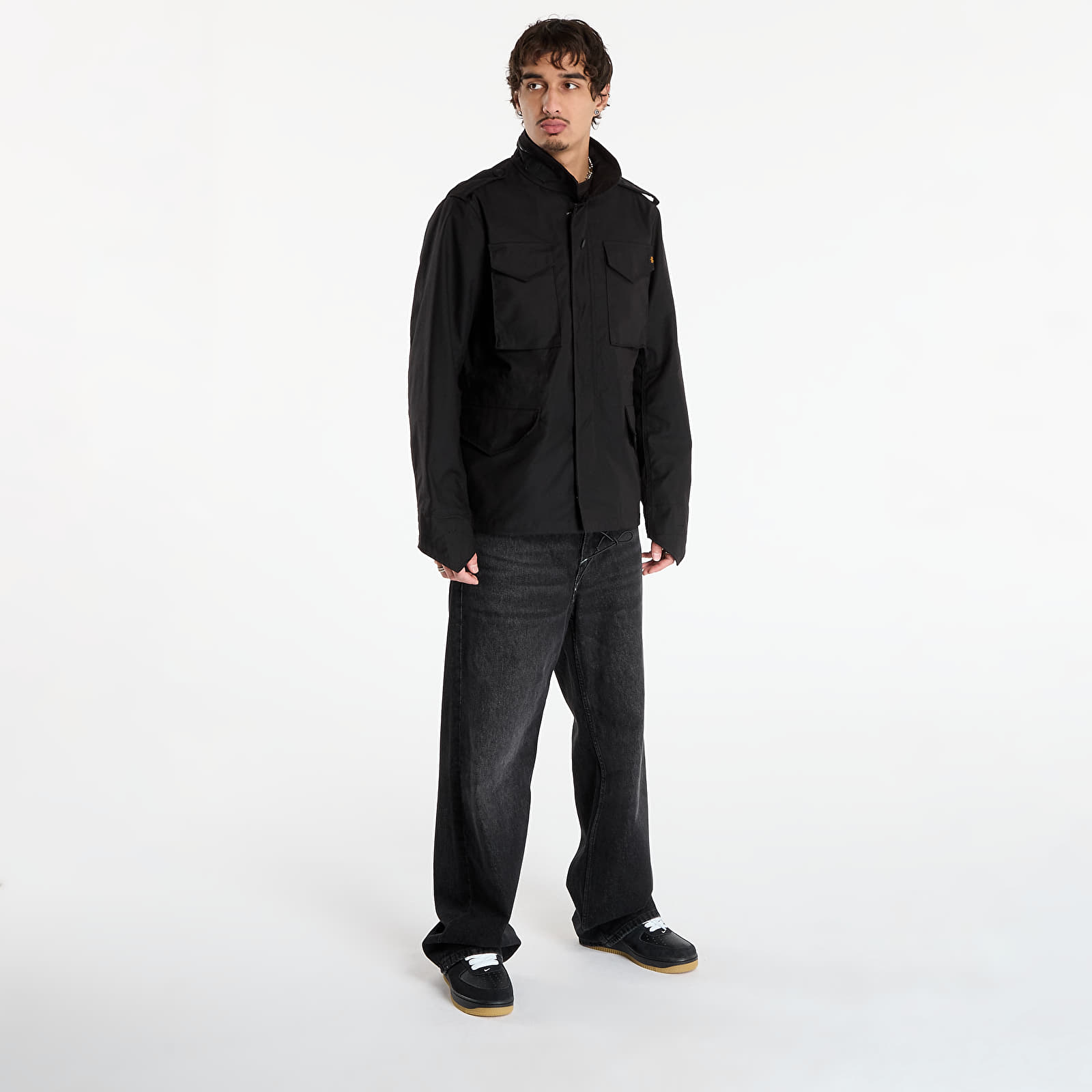 Miesten takit Alpha Industries Studio M-65 Black