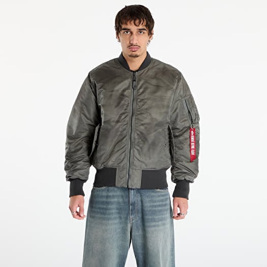 Jaka Alpha Industries MA-1 Distressed Vintage Green