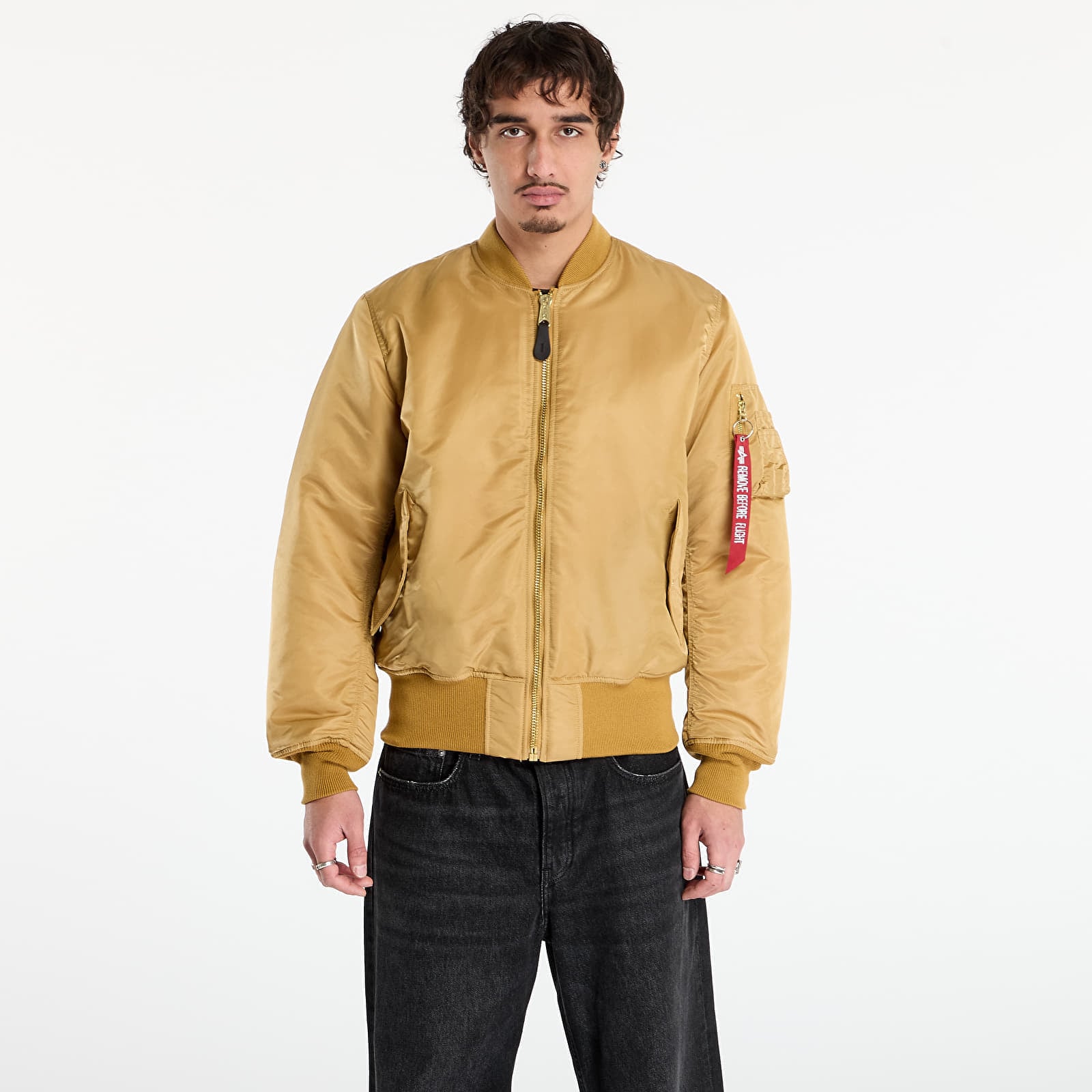Jachetă Alpha Industries MA-1 Heritage Gold M
